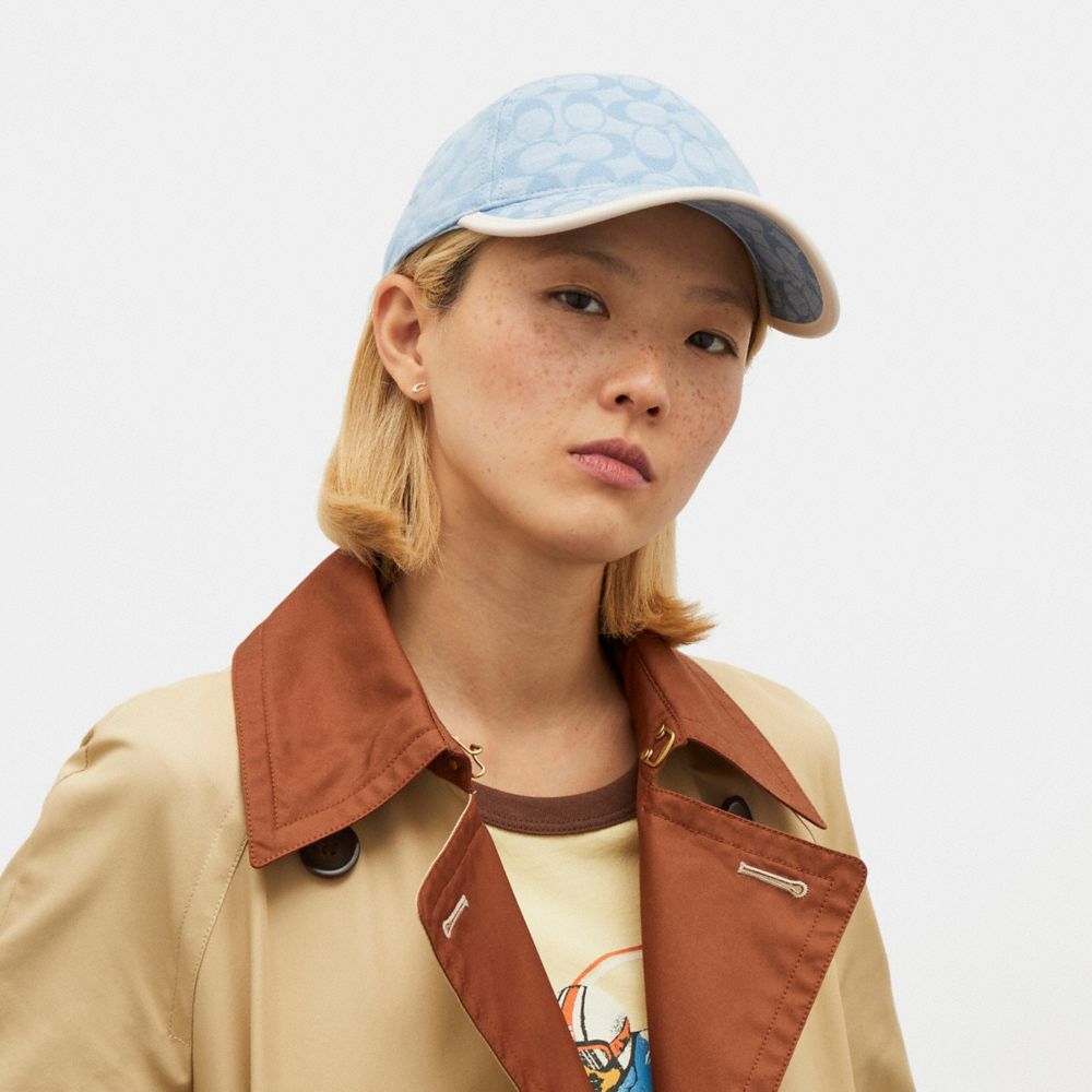 COACH【希少】コーチ シグネチャー キャップ-connectedremag.com