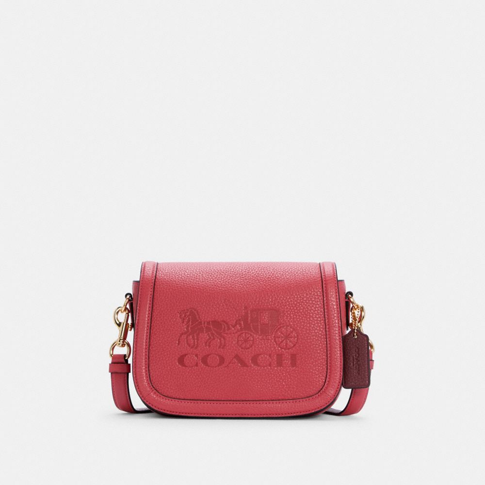 COACH® Outlet | Saddle Bag With Horse And Carriage