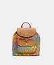 COACH® Outlet | Pennie Backpack 22 In Rainbow Signature Canvas