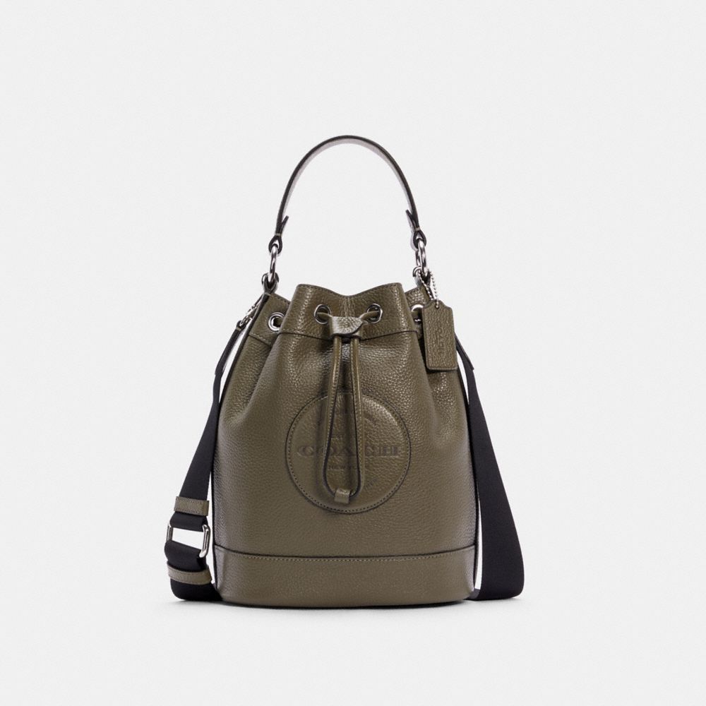 COACH® Outlet | Dempsey Drawstring Bucket Bag