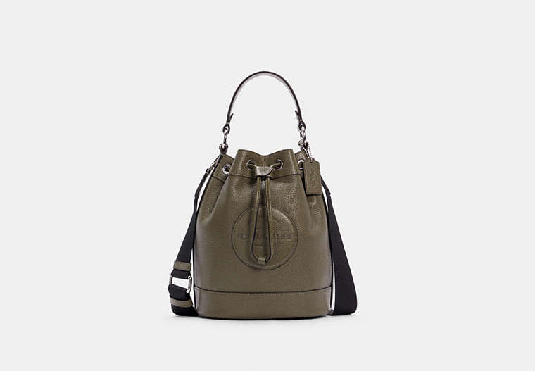 COACH® Outlet | Dempsey Drawstring Bucket Bag