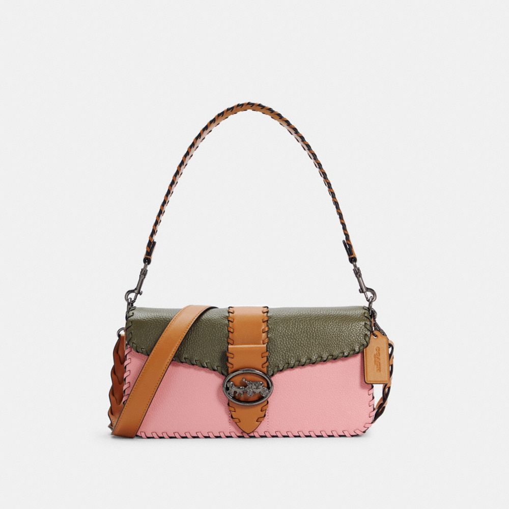 COACH® Outlet Shoulder Bag In Colorblock With Whipstitch