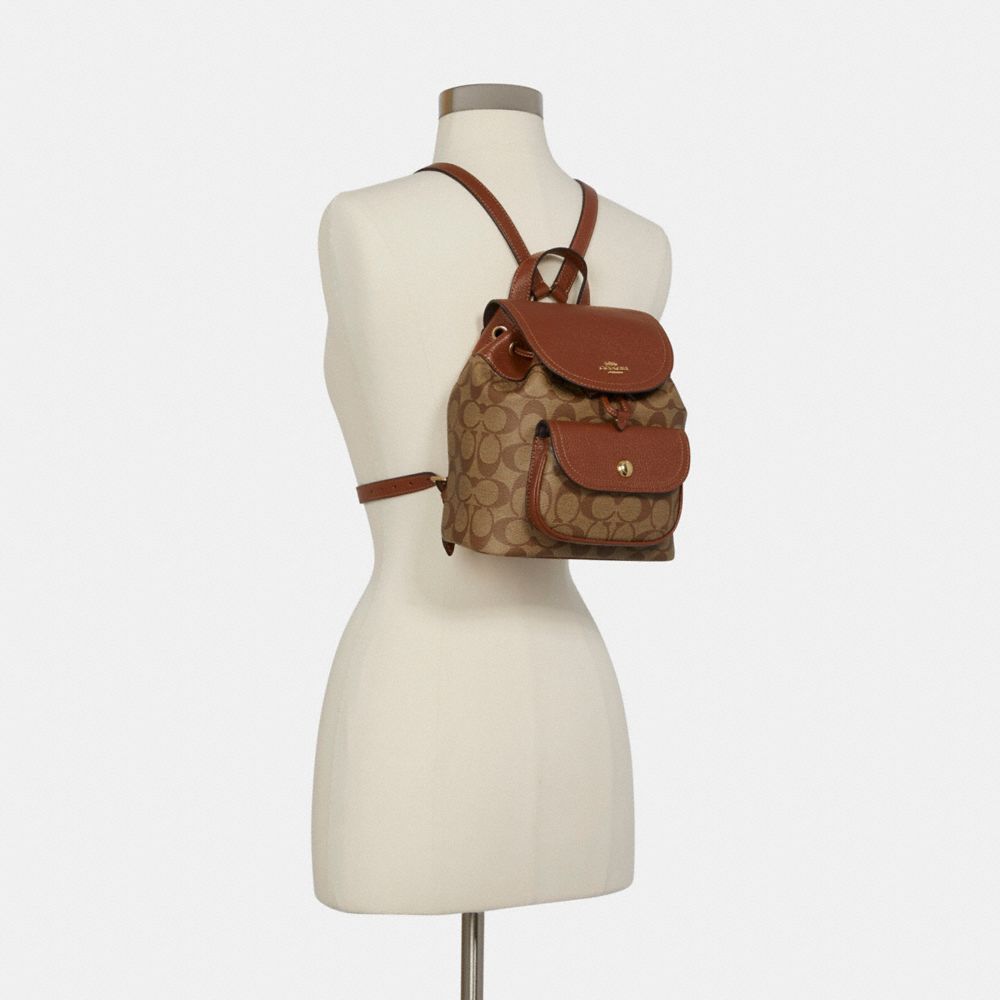 COACH® Outlet | Pennie Backpack 22 In Signature Canvas