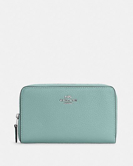 COACH® | Medium Id Zip Wallet With Border Quilting COACH® | Medium Id Zip Wallet With Border Quilting