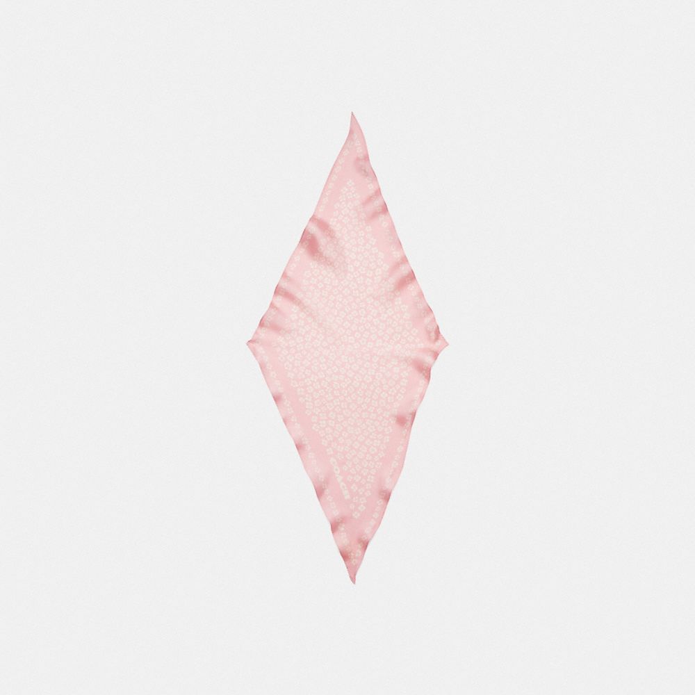 【公式】COACH – コーチ | グラフィック ディッチー プリント シルク ダイヤモンド スカーフ