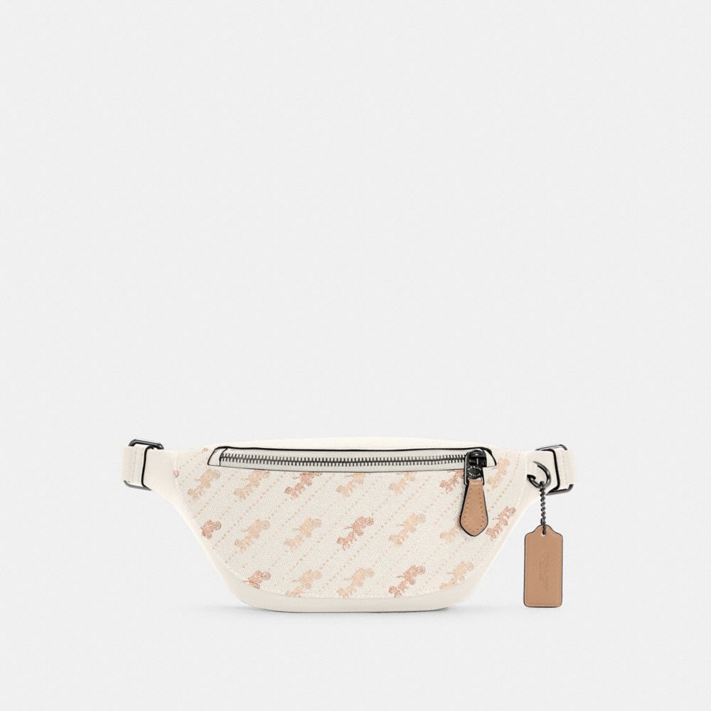 COACH® Outlet | Warren Mini Belt Bag With Horse And Carriage Dot Print
