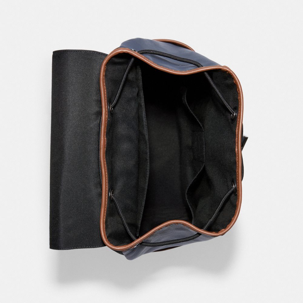 COACH® Outlet Track Backpack In Colorblock Signature Canvas