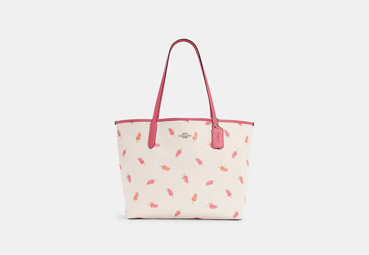 City Tote With Popsicle Print image number 0