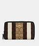 COACH® Outlet | Medium Id Zip Wallet In Signature Jacquard With 