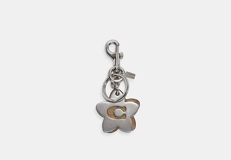 Wildflower Bag Charm In Signature Canvas image number 0