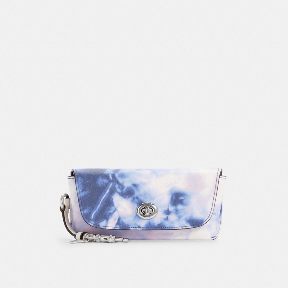 COACH® Outlet Sunglass Case With Tie Dye Print