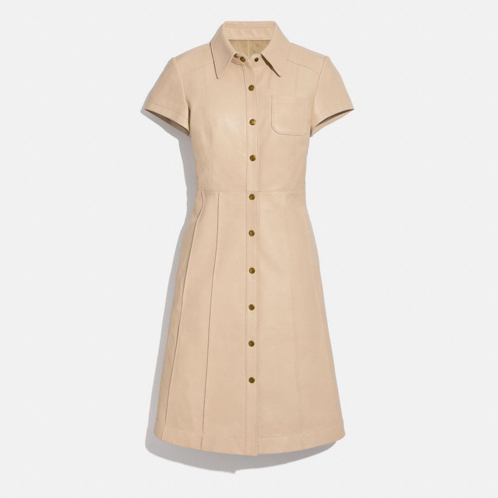 Leather Dress COACH®