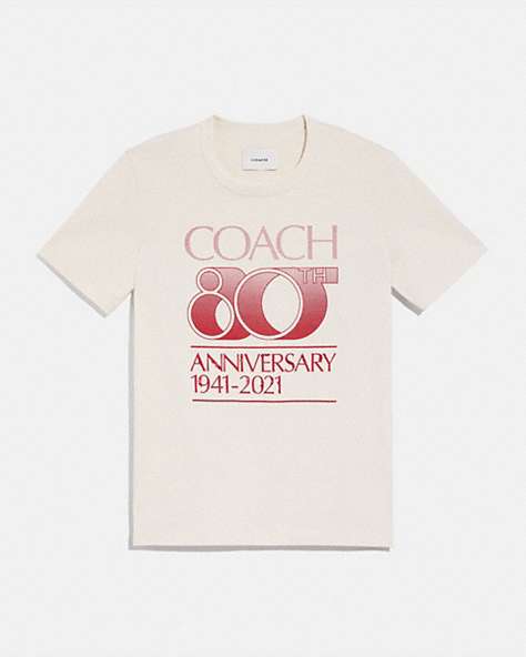 コーチ 80TH アニバーサリー Tシャツ, ｱﾝﾃｨｰｸ ﾎﾜｲﾄ, ProductTile