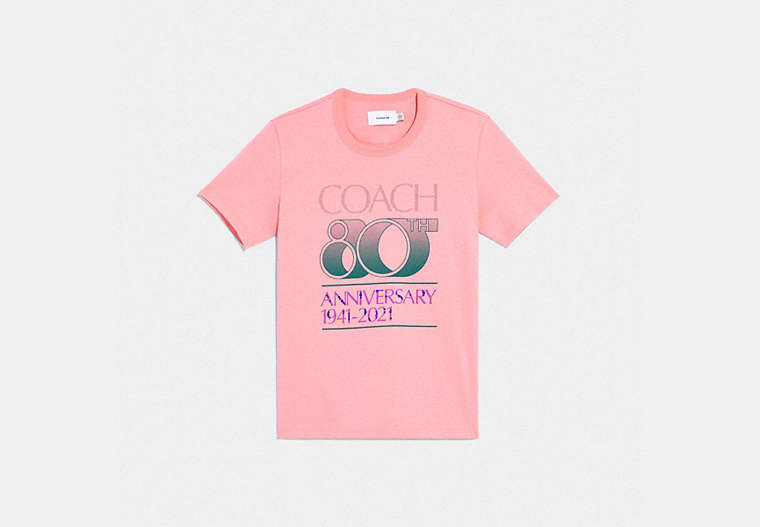 Tee-shirt 80e anniversaire Coach en coton biologique