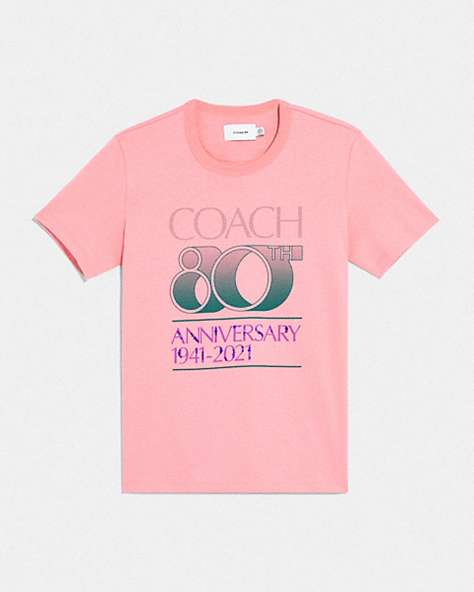 コーチ 80TH アニバーサリー Tシャツ, ﾋﾟﾝｸ, ProductTile