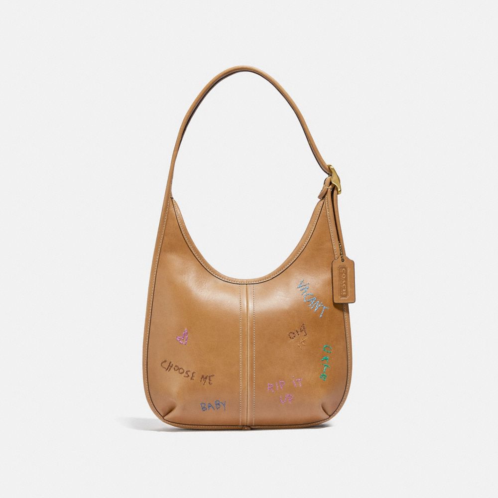 COACH® Ergo Shoulder Bag In Original Natural Leather