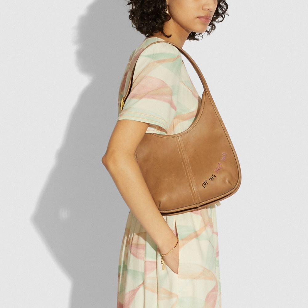 COACH® Ergo Shoulder Bag In Original Natural Leather