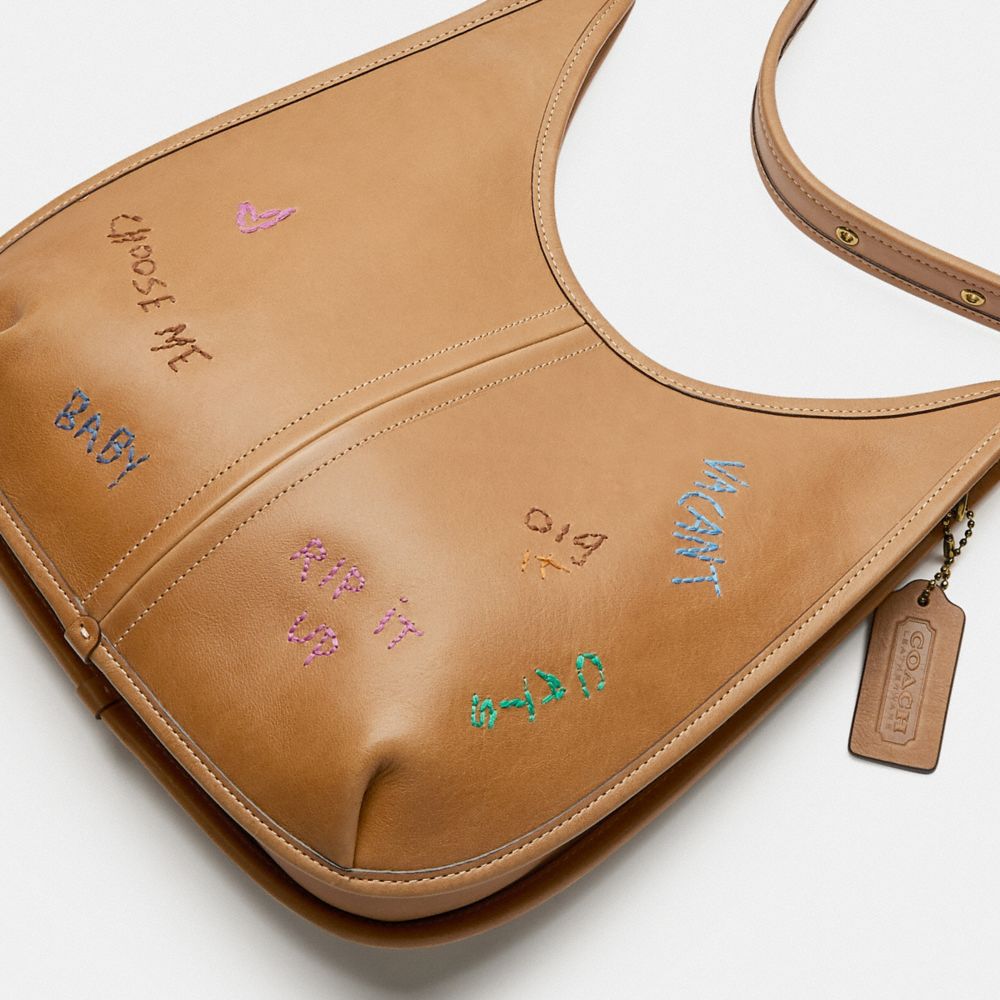 COACH® Ergo Shoulder Bag In Original Natural Leather