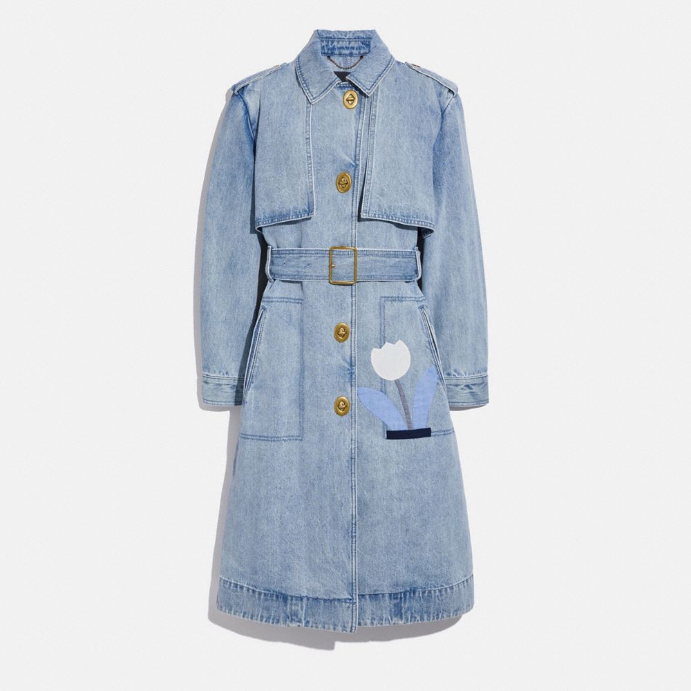 Denim Coat COACH®