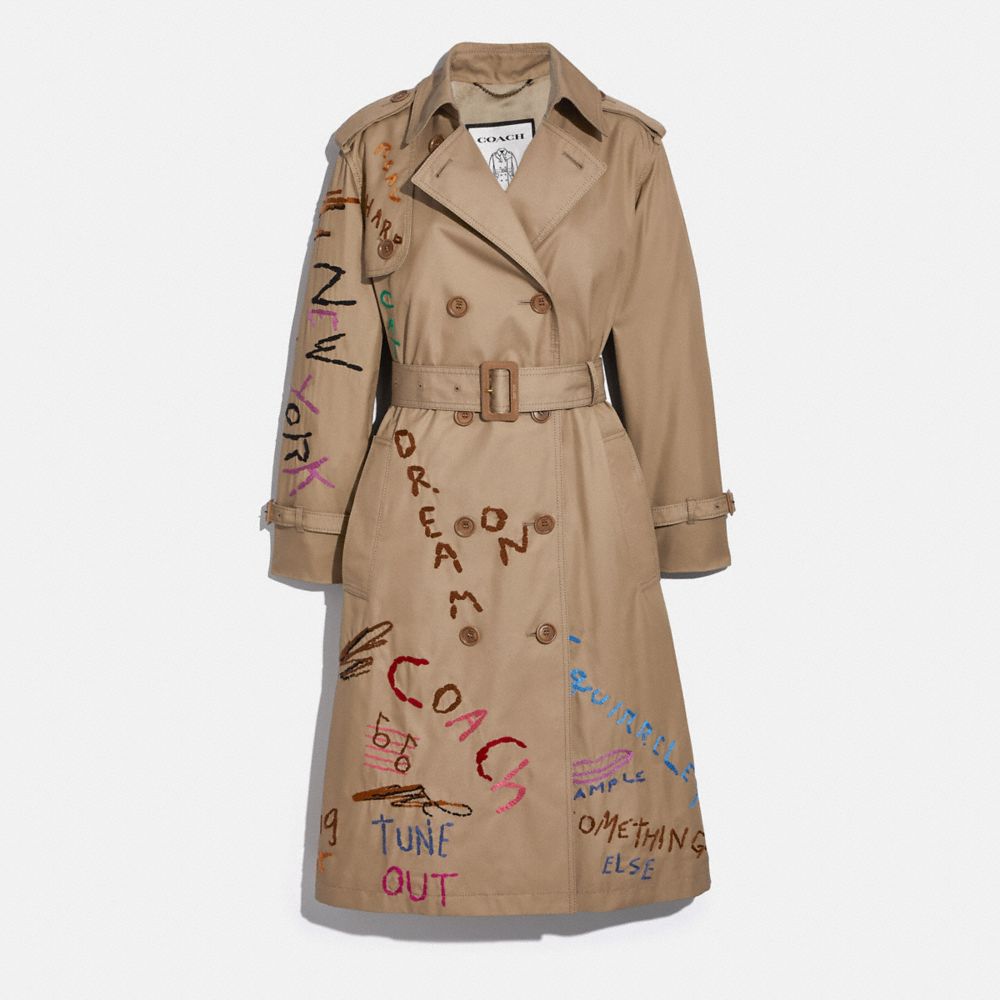 Embroidered Trench COACH®