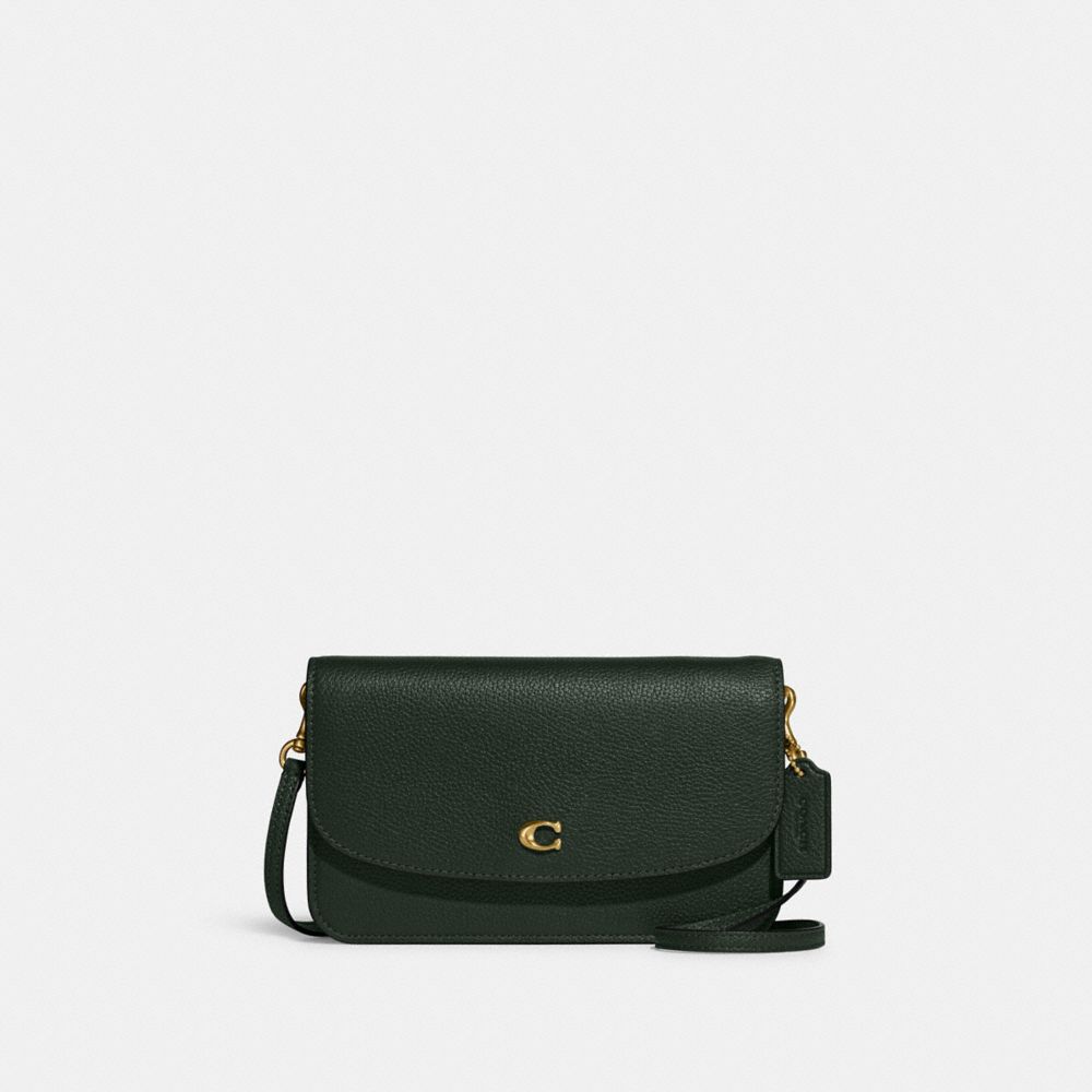 Coach Hayden Crossbody In Brass/amazon Green