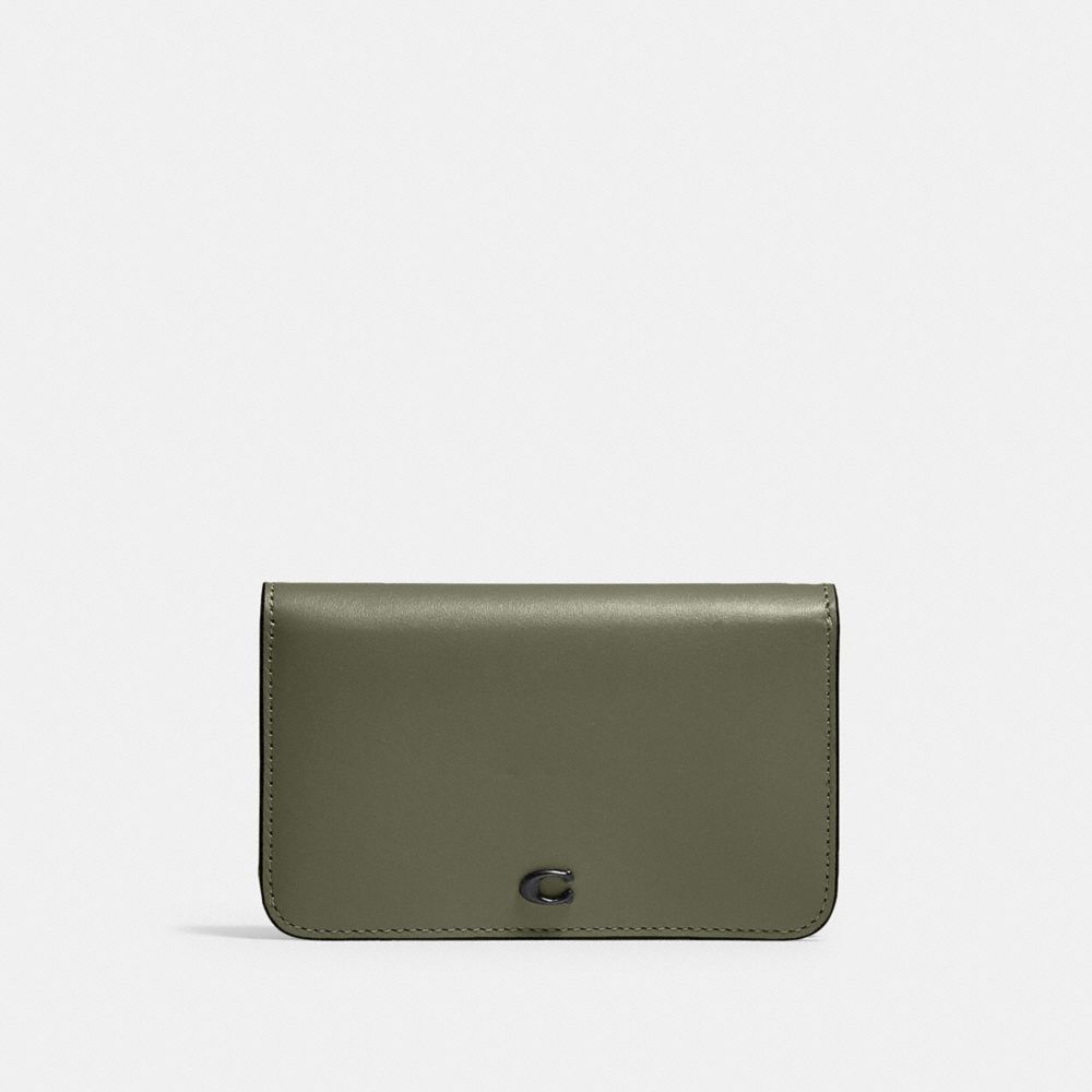 coach slim card holder