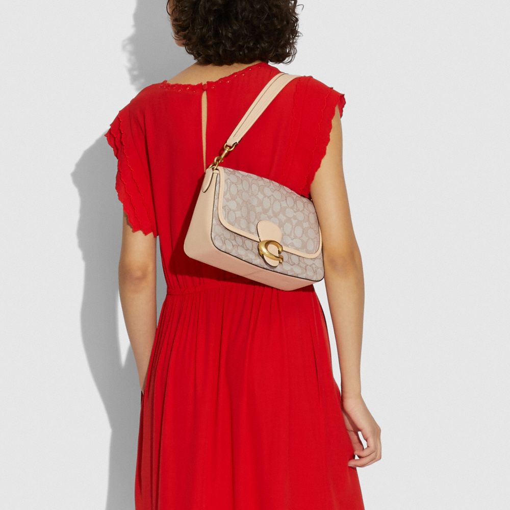 Soft Tabby Shoulder Bag In Signature Jacquard | COACH®