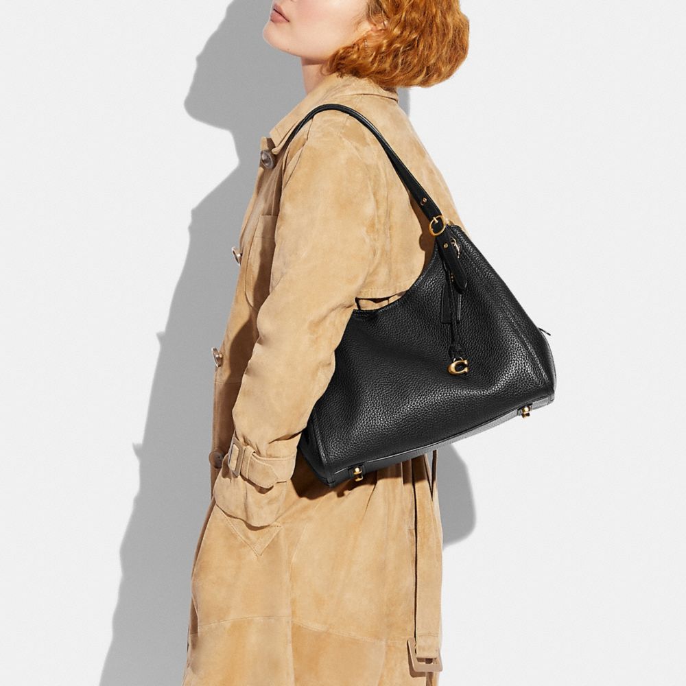 福袋特集 2021 Coach ◆ C5266 Lori Shoulder Bag with Snakeskin Detail ショルダーバッグ・ポシェット COACH® | Lori Shoulder Bag