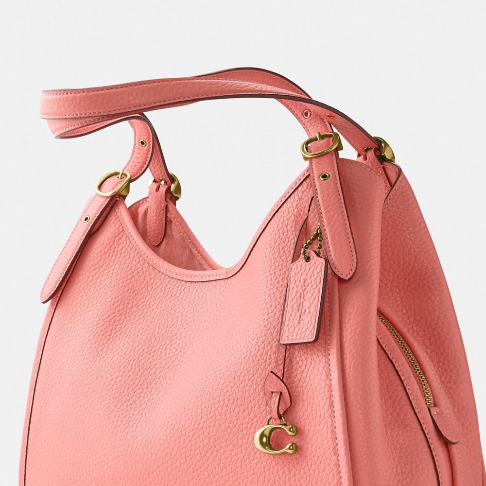 福袋特集 2021 Coach ◆ C5266 Lori Shoulder Bag with Snakeskin Detail ショルダーバッグ・ポシェット Lori Shoulder Bag