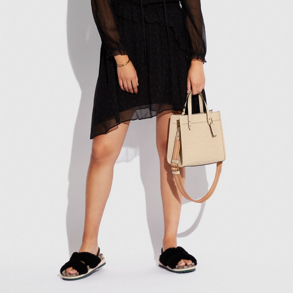 COACH® Field Tote 22 In Signature Leather