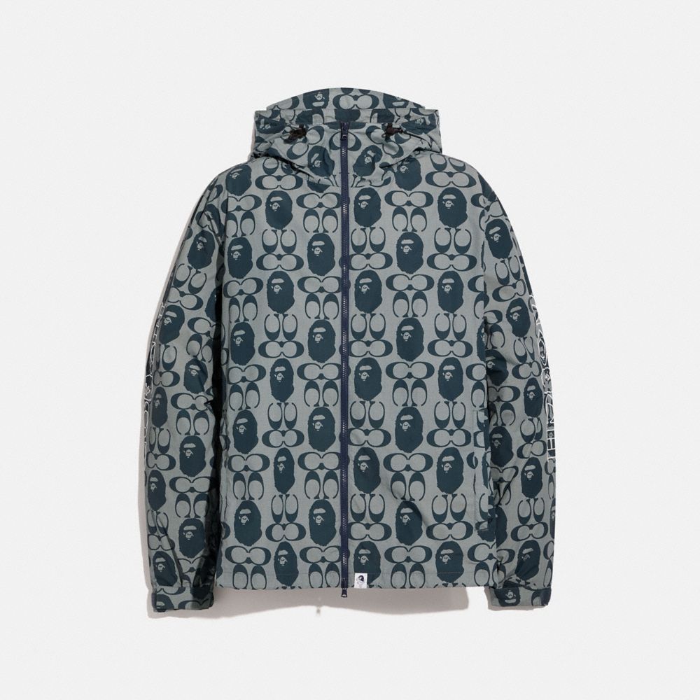coach x bape coat