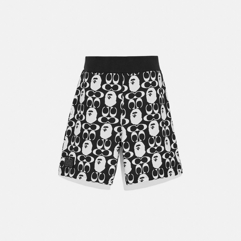 COACH®,Bape X Coach Shorts,,Front View