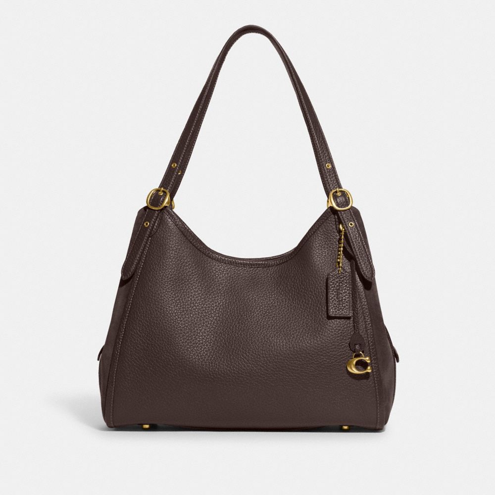 Coach Lori Shoulder Bag In Brass/maple