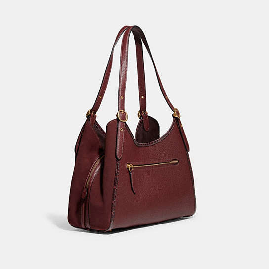 Lori Shoulder Bag With Snakeskin Detail | COACH® Lori Shoulder Bag With Snakeskin Detail | COACH®