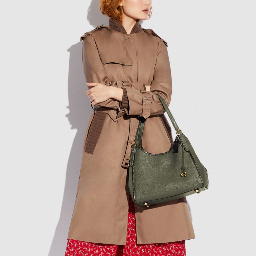 Lori Shoulder Bag With Snakeskin Detail Lori Shoulder Bag With Snakeskin Detail