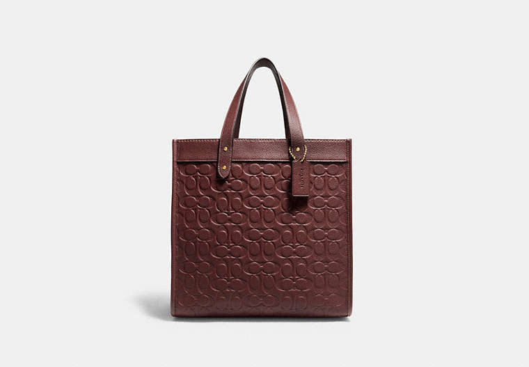 Field Tote In Signature Leather image number 0