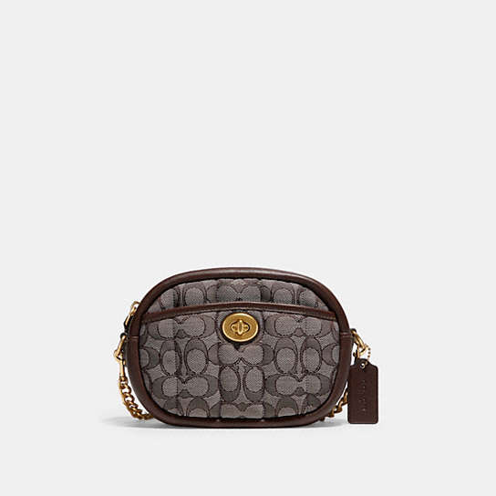COACH OUTLET® | Small Camera Bag In Signature Jacquard With Quilting