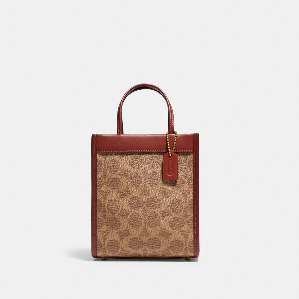 Mini Cashin Tote In Signature Canvas | COACH®