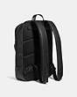 COACH®,GOTHAM BACKPACK,Pebbled Leather,Large,Black Copper/Black,Angle View