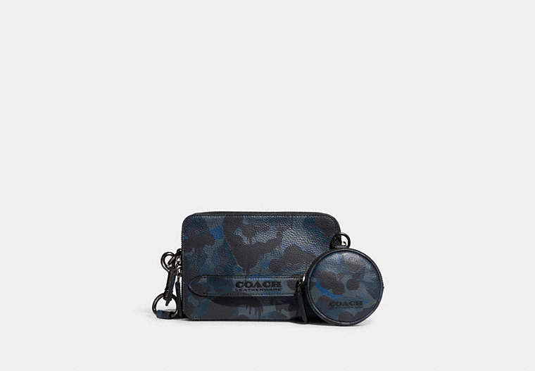Charter Crossbody With Hybrid Pouch With Camo Print