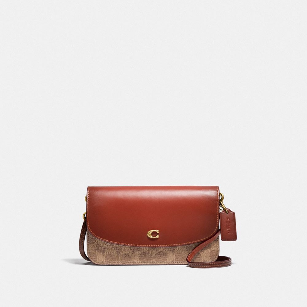 Coach Hayden Crossbody In Signature Canvas In Brass/tan/rust ModeSens