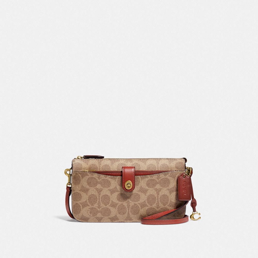 Coach Noa Pop Up Messenger In Signature Canvas In Color<lsn_delimiter>brass/tan/rust