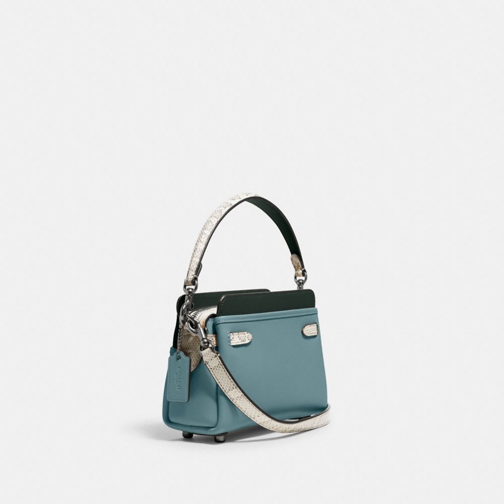 Tate 18 Crossbody With Snakeskin Detail