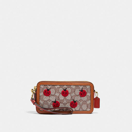 COACH® | Kira Crossbody In Signature Textile Jacquard With Ladybug Motif  Embroidery
