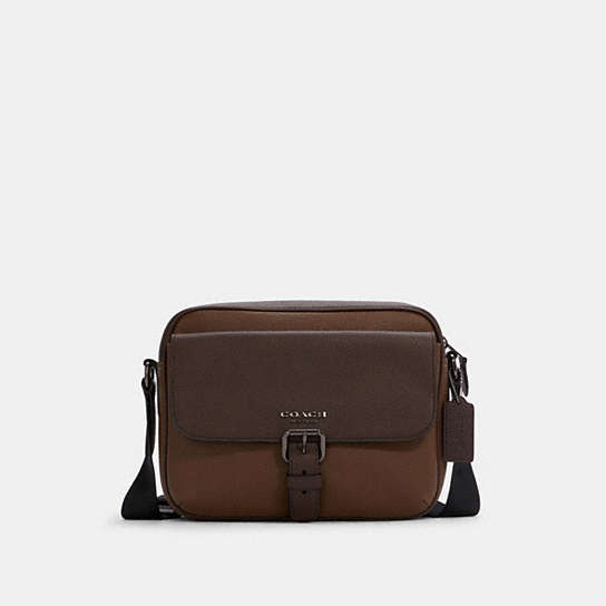 COACH OUTLET® | Hudson Crossbody In Heritage Colorblock