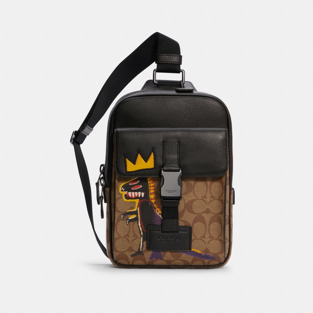 COACH® Outlet | Coach X Jean Michel Basquiat Track Pack In