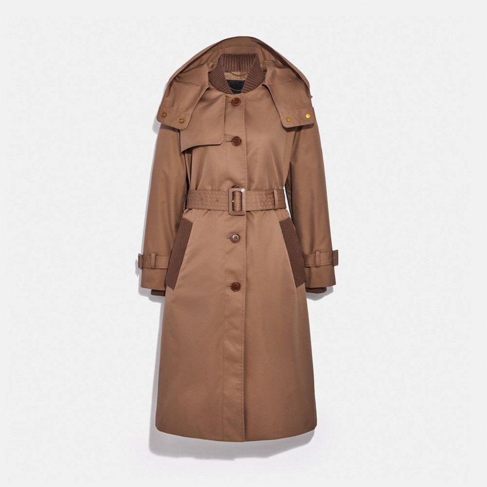 Hooded Trench | COACH®