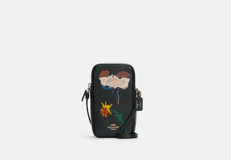 Coach X Jean Michel Basquiat North/South Zip Crossbody