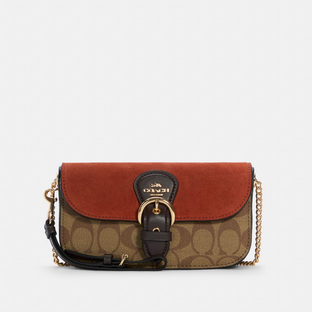COACH® Outlet Kleo Crossbody In Signature Canvas