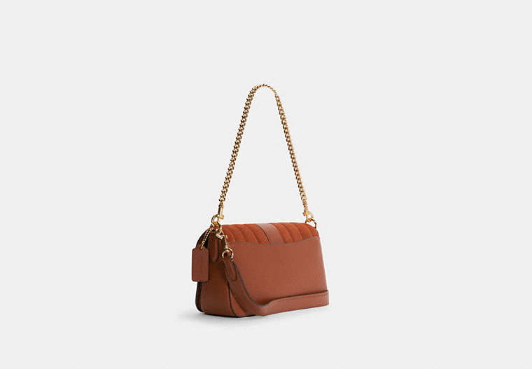 COACH® | Georgie Shoulder Bag With Linear Quiltiing